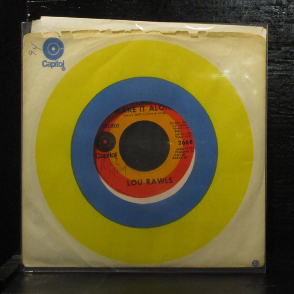 Lou RawlsI Can't Make It Alone VG+ 7" Vinyl 45 Soul 1969 Capitol 2668 Soul 1969 - Shuga Records