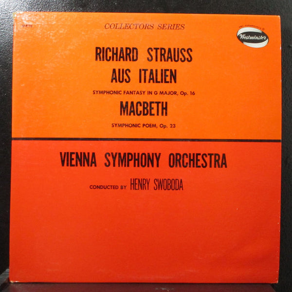 Swoboda - Strauss: Aus Italien / Macbeth LP VG+ Mono Westminster W-9710 USA - Shuga Records
