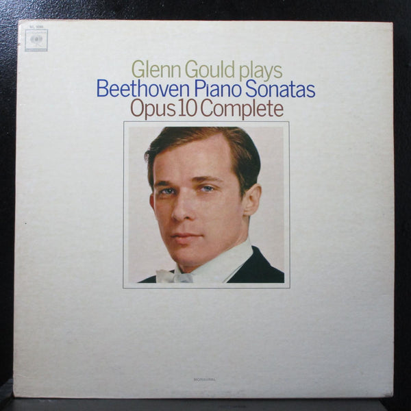 Gould - Beethoven: Piano Sonatas Op. 10 Complete LP VG+ Mono ML 6086 USA - Shuga Records