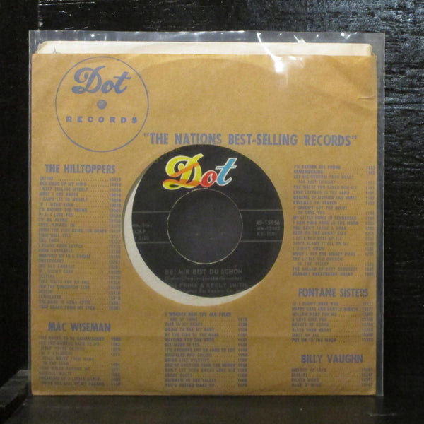 Louis Prima & Keely SmithBei Mir Bist Du Schon VG+ 7" Vinyl 45 Dot 45-15956 - Shuga Records