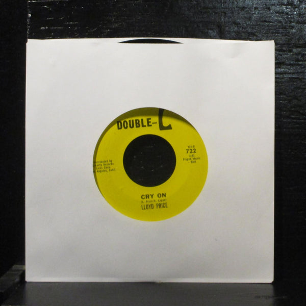 Lloyd Price And His Orchestra  Misty / Cry On VG+ 7" Vinyl 45 Soul 1963 - Shuga Records