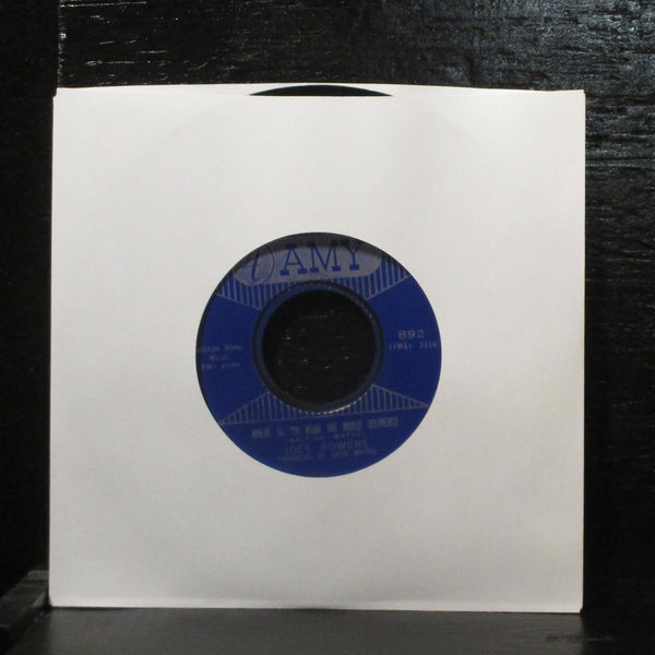 Joey Powers  Midnight Mary VG+ 7" Vinyl 45 Amy 892 Pop Rock 1963 - Shuga Records
