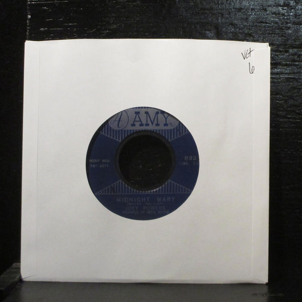 Joey Powers  Midnight Mary VG+ 7" Vinyl 45 Amy 892 Pop Rock 1963 - Shuga Records
