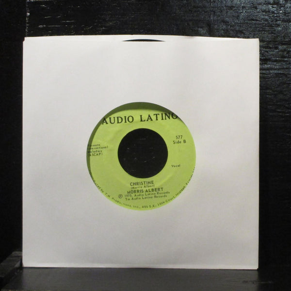 Morris Albert  Dime (Feelings) VG+ Label Variation 7" Vinyl 45 Audio Latino 557 - Shuga Records