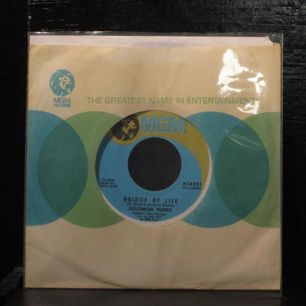 Solomon BurkeThe Electronic Magnetism 7" Vinyl 45 Soul 1971 K 14221 - Shuga Records