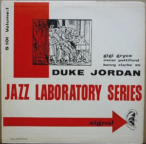 Duke Jordan – Jazz Laboratory Series Vol. 1. - VG+ LP Record 1957 Signal USA Mono Vinyl - Jazz