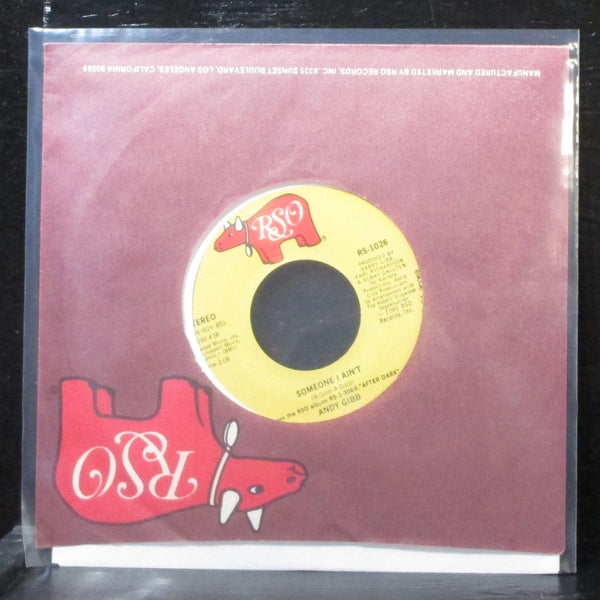 Andy Gibb & Olivia Newton-John - I Can't Help It 7" Mint- 26 RSO RS-1026 USA - Shuga Records