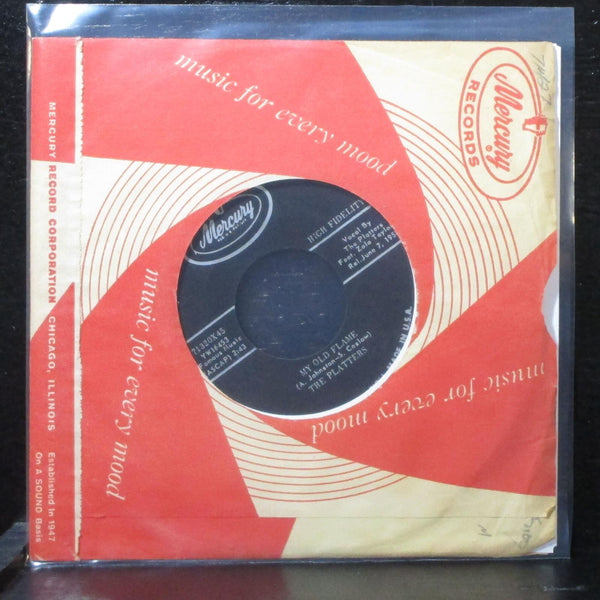 The Platters - My Old Flame / You're Making A Mistake 7" VG+ Mercury 71320X45 - Shuga Records