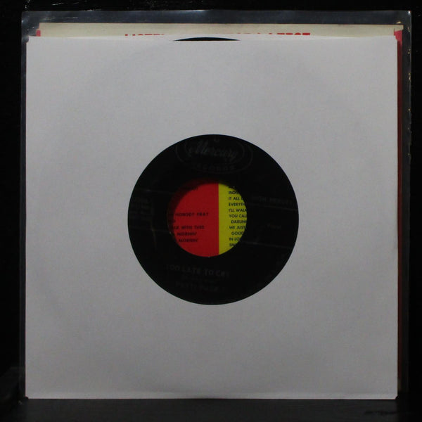 Patti Page - Go On Home / Too Late To Cry 7" Mint- Mercury 71906 USA 1961 - Shuga Records