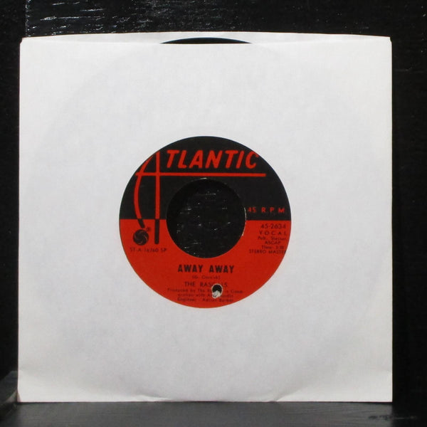 The Rascals - See / Away Away 7" VG+ Atlantic 45-2634 USA 1969 - Shuga Records