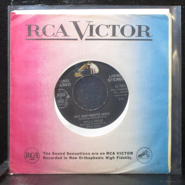 Della Reese - Not One Minute More / You're My Love 7" Mint- RCA 61-7644 USA 1959 - Shuga Records