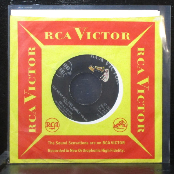 Della Reese - The Most Beautiful Words 7" VG+ RCA 47-7833 USA 1961 - Shuga Records