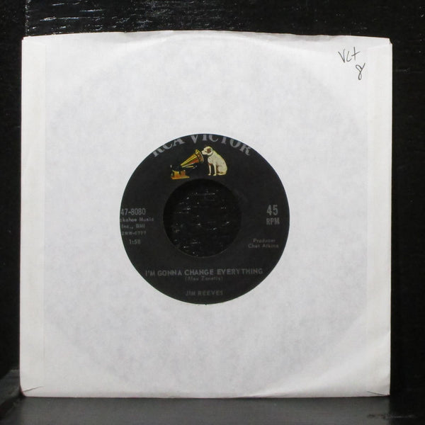 Jim Reeves - I'm Gonna Change Everything 7" VG+ RCA 47-8080 USA 1962 - Shuga Records