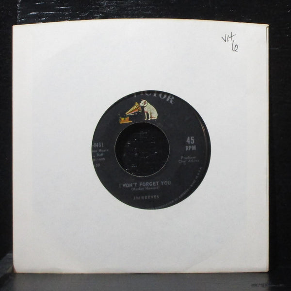 Jim Reeves - Highway To Nowhere / I Won't Forget You 7" VG+ RCA 47-8461 USA 1964 - Shuga Records