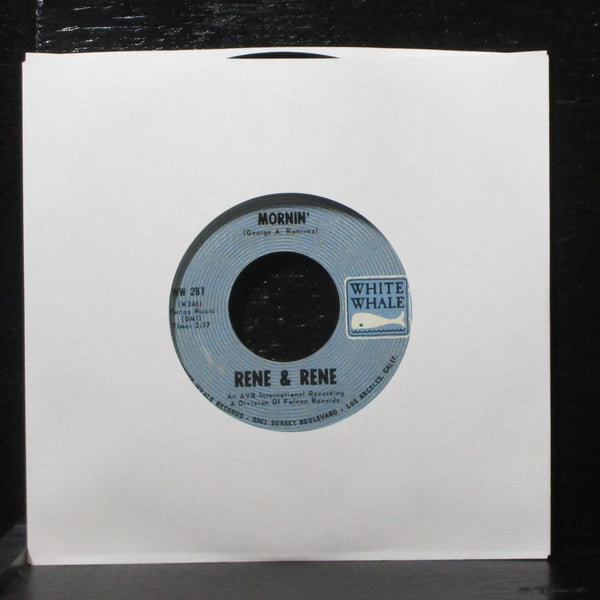 Rene & Rene - Lo Mucho Que Te Quiero / Mornin' 7" VG+ White Whale WW 287 USA - Shuga Records