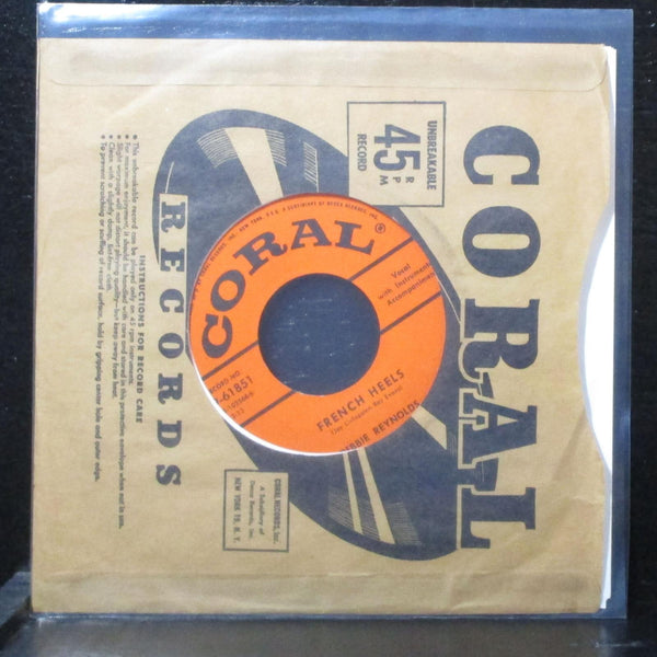 Debbie Reynolds - Tammy / French Heels 7" VG+ Coral 9-61851 USA 1957 - Shuga Records