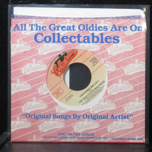 Righteous Brothers - You've Lost That Lovin' Feeling 7" Mint- COL 4214 USA 1986 - Shuga Records
