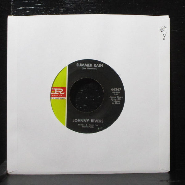 Johnny Rivers - Summer Rain / Memory Of The Coming Good 7" VG+ Imperial 66267 - Shuga Records