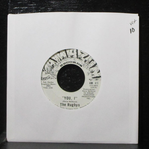 The Rugbys - You, I / Stay With Me 7" VG+ Amazon AM #1 USA 1969 - Shuga Records