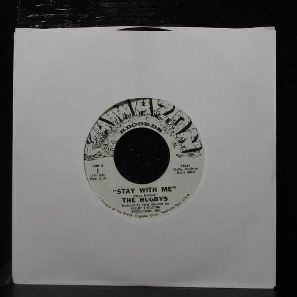 The Rugbys - You, I / Stay With Me 7" VG+ Amazon 1 USA 1969 label variation - Shuga Records