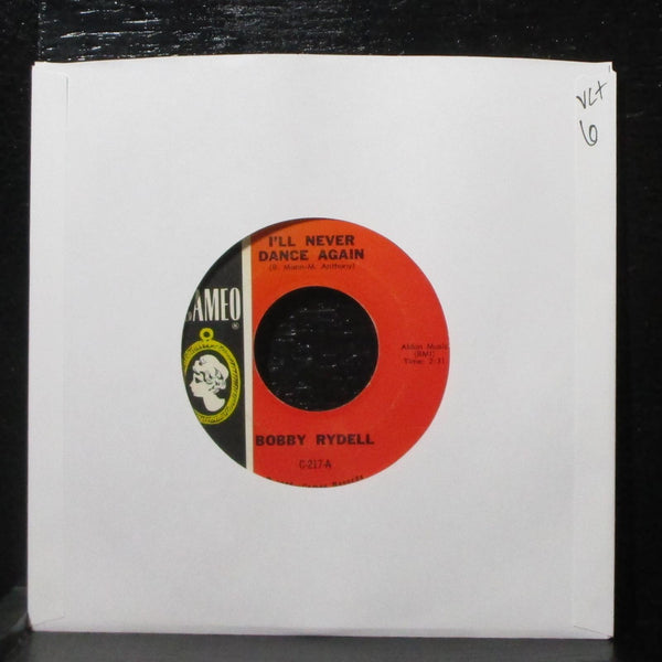 Bobby Rydell - I'll Never Dance Again / Gee, It's Wonderful 7" VG+ Cameo C-217 - Shuga Records