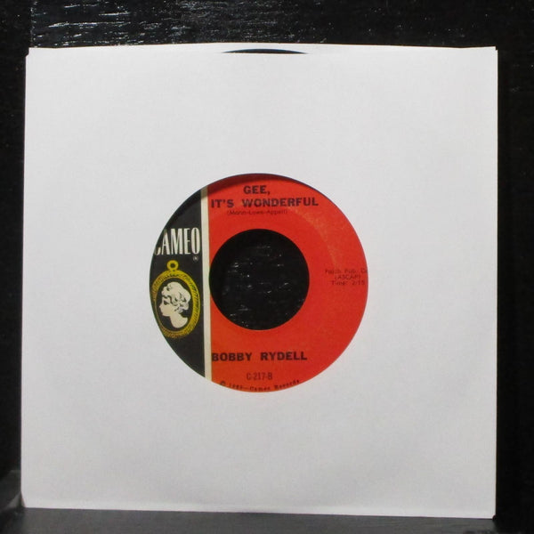 Bobby Rydell - I'll Never Dance Again / Gee, It's Wonderful 7" VG+ Cameo C-217 - Shuga Records