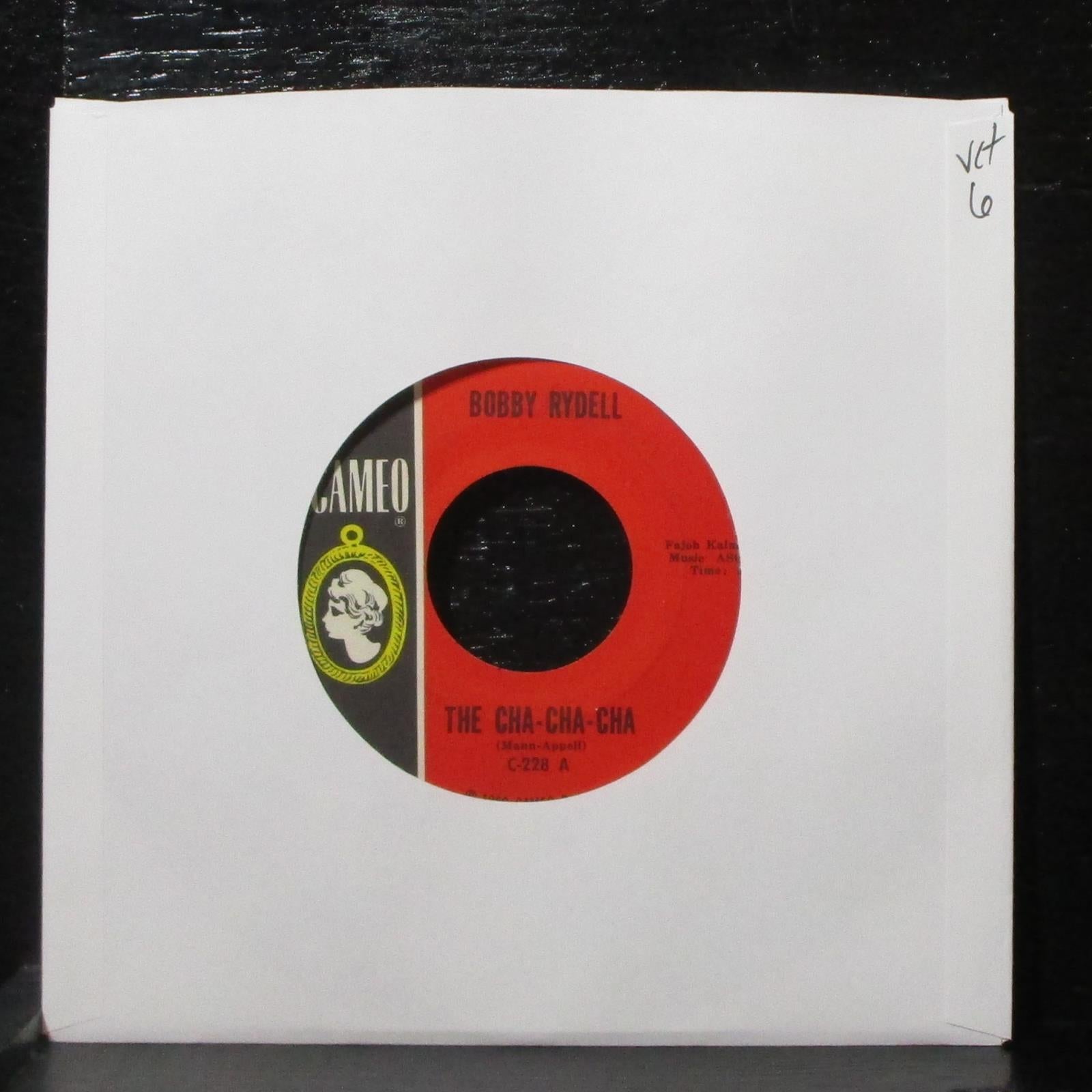 Bobby Rydell - The Cha-Cha-Cha / The Best Man Cried 7" VG+ Cameo C-228 USA 1962 - Shuga Records