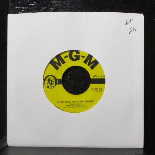 Marvin Rainwater - Gonna Find Me A Bluebird 7" VG+ MGM K12412 USA 1957 - Shuga Records