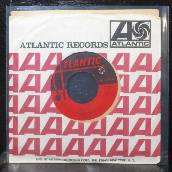 The Rascals - Heaven / Baby I'm Blue 7" Mint- Atlantic 45-2599 USA 1969 - Shuga Records