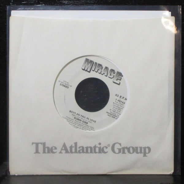 Robin Gibb - Boys Do Fall In Love 7" VG+ Promo Mirage 7-99743 USA 1984 - Shuga Records