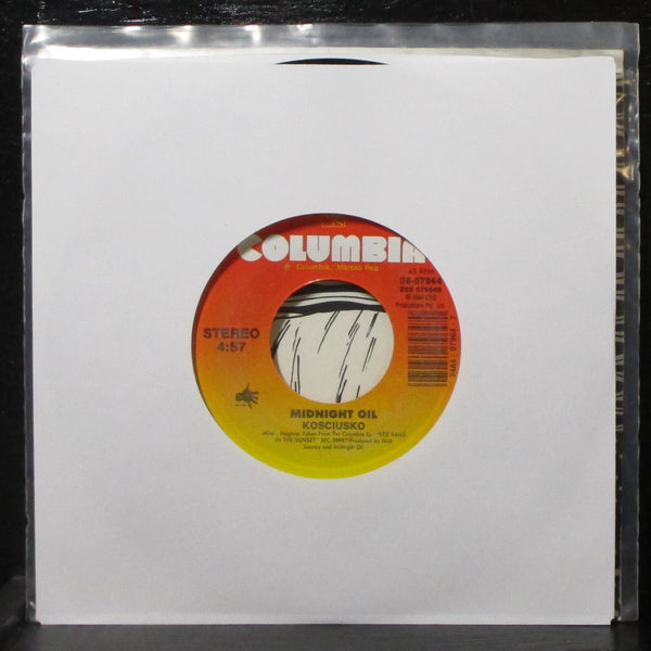 Midnight Oil - The Dead Heart / Kosciusko 7" Mint- Columbia 38-07964 USA 1986 - Shuga Records