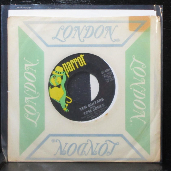 Tom Jones - Detroit City / Ten Guitars 7" VG+ Parrot 45-40012 USA 1967 - Shuga Records