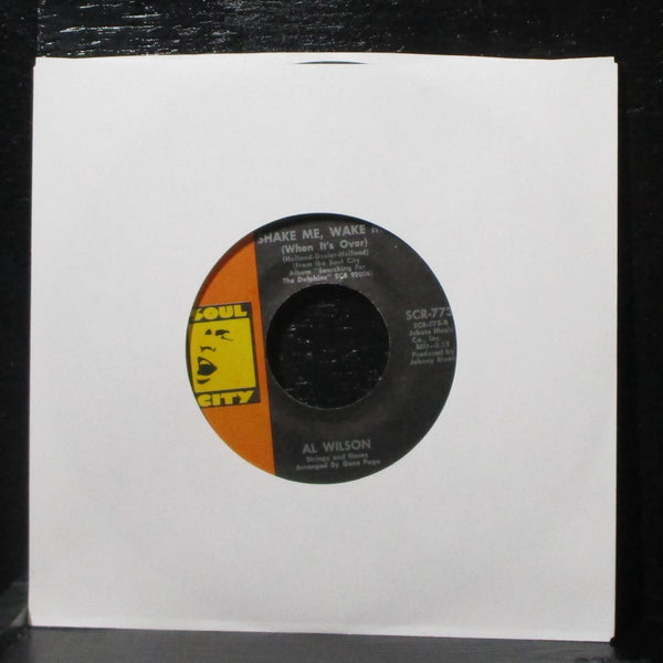 Al Wilson - I Stand Accused / Shake Me, Wake Me 7" VG+ Soul City SCR-773 USA