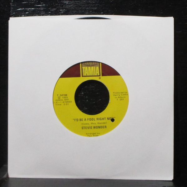 Stevie Wonder - Yester-Me, Yester-You, Yesterday 7" VG+ Tamla T 54188 USA 1969 - Shuga Records
