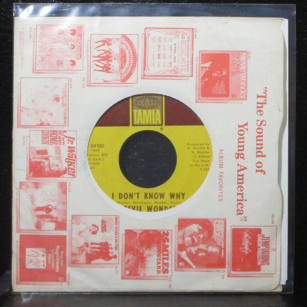 Stevie Wonder - My Cherie Amour / I Don't Know Why 7" Mint- Tamla T-54180 USA - Shuga Records