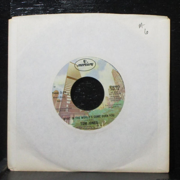 Tom Jones - What In The World's Come Over You 7" Mint- Mercury 76115 USA 1981 - Shuga Records