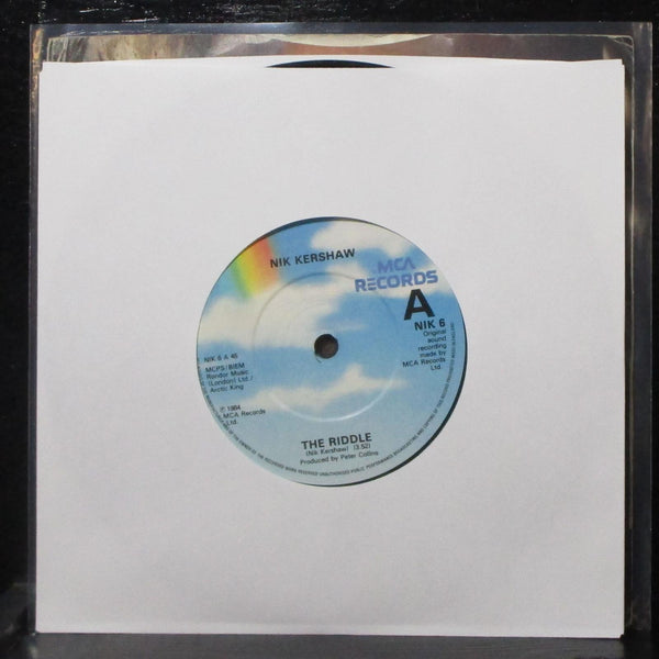 Nik Kershaw - The Riddle / Progress 7" VG+ MCA NIK 6 UK 1984 - Shuga Records