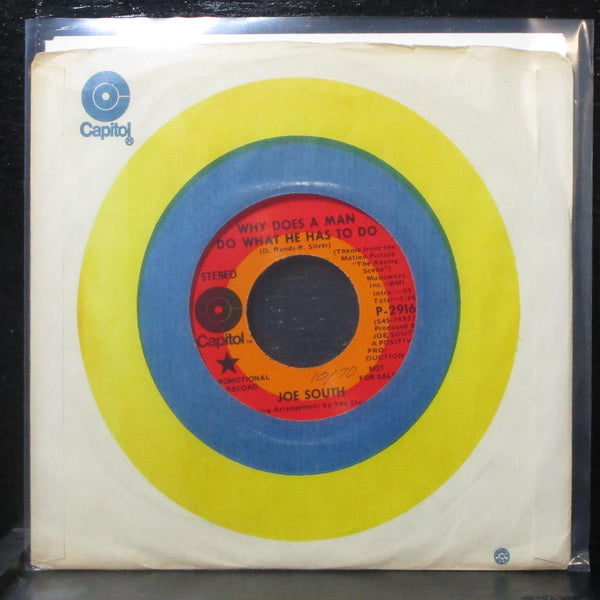 Joe South - Be A Believer / Why Does A Man Do What He Does 7" Mint- Promo P-2916 - Shuga Records