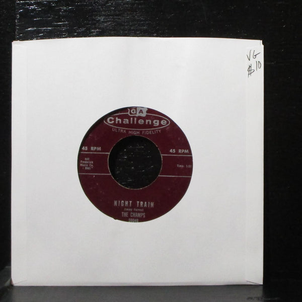The Champs - Night Train / The Rattler 7" VG Challenge 59049 USA 1959 - Shuga Records
