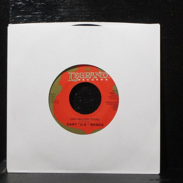 Gary "U.S." Bonds - School Is Out / One Million Tears 7" VG+ Legrand 1009 USA - Shuga Records