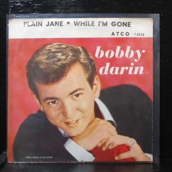 Bobby Darin - Plain Jane / While I'm Gone 7" VG+ ATCO 45-6133 USA 1959 - Shuga Records