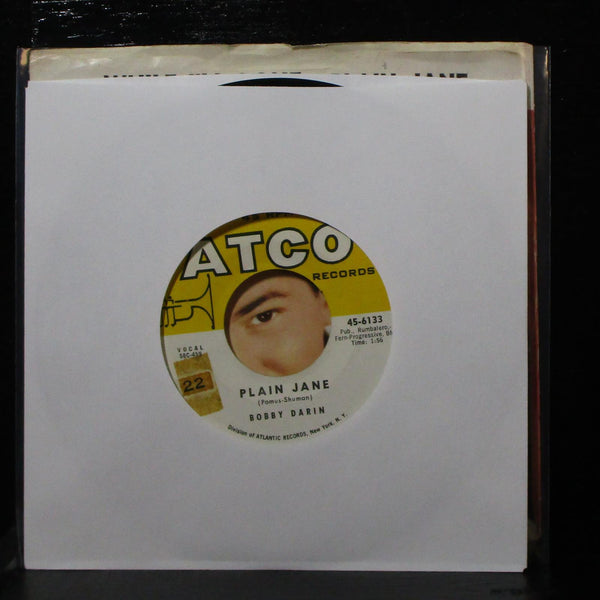 Bobby Darin - Plain Jane / While I'm Gone 7" VG+ ATCO 45-6133 USA 1959 - Shuga Records