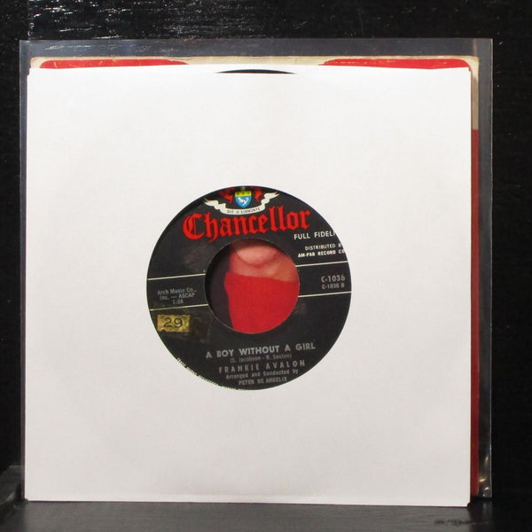 Frankie Avalon - Bobby Sox To Stockings 7" VG+ Chancellor C-1036 USA 1959 - Shuga Records