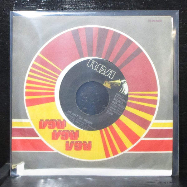 Elvis Presley - I'm Leavin' / Heart Of Rome 7" VG+ RCA 447-0683 USA - Shuga Records
