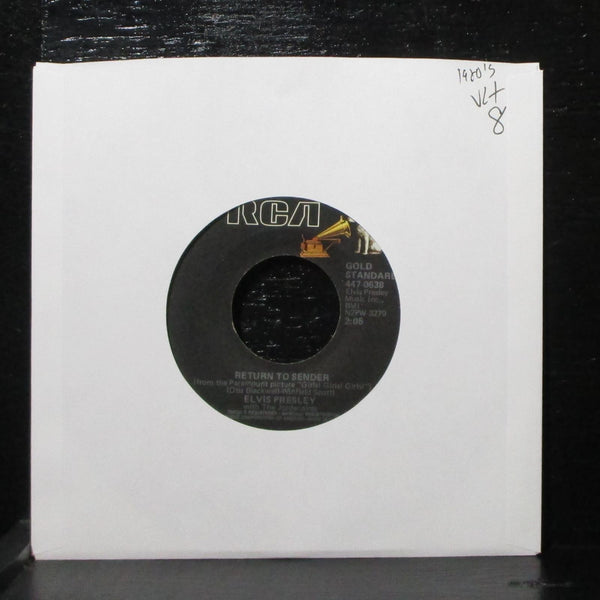 Elvis Presley - Return To Sender / Where Do You Come From 7" VG+ RCA 447-0638 - Shuga Records
