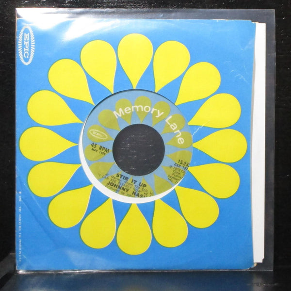 Johnny Nash - I Can See Clearly Now / Stir It Up 7" VG+ Epic 15-2329 USA 1974 - Shuga Records