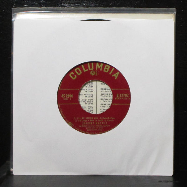 Johnny Mathis - Open Fire, Two Guitars Vol. II EP 7" VG+ Columbia B-12702 USA - Shuga Records