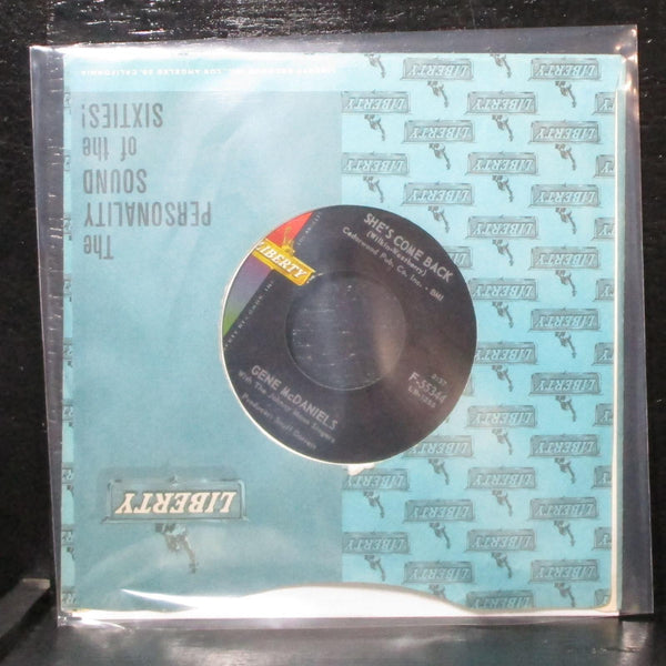 Gene McDaniels - A Tear / She's Come Back 7" Mint- Liberty F-55344 USA 1961 - Shuga Records