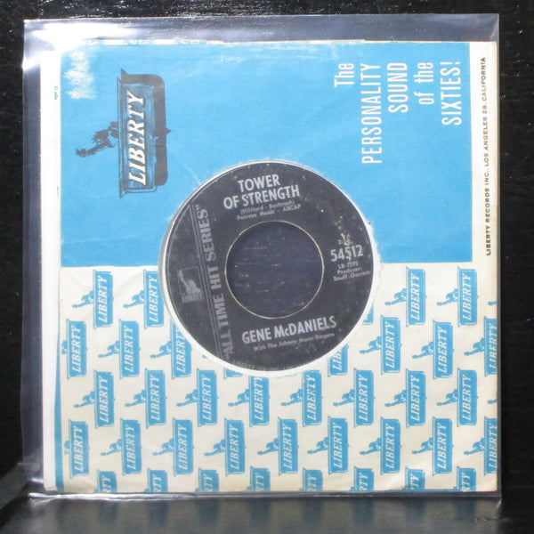 Gene McDaniels - Hundred Pounds Of Clay / Tower Of Strength 7" VG+ Liberty 54512 - Shuga Records