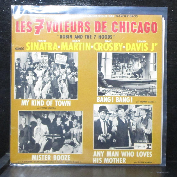 Various - Les 7 Voleurs De Chicago EP 7" VG+ Reprise RVEP. 60.055 France 1964 - Shuga Records